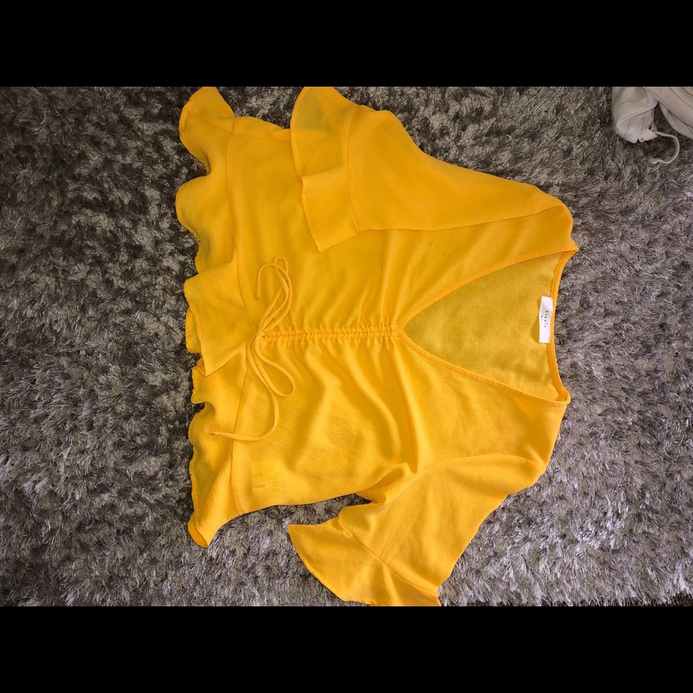 Yellow Blouse